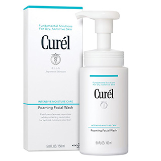 curel face wash